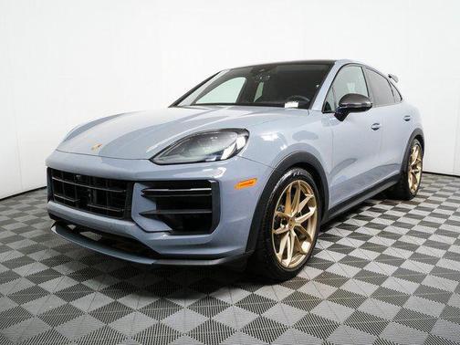 Gray 2024 Porsche Cayenne Turbo GT