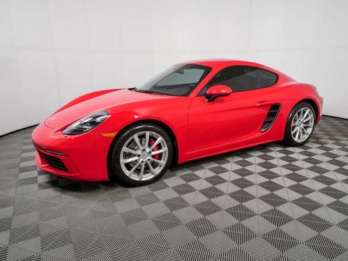 Guards Red 2018 Porsche 718 Cayman RWD