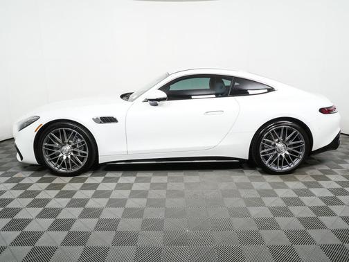MANUFAKTUR Moonlight White Metallic 2025 Mercedes-Benz AMG GT 43 4-Door