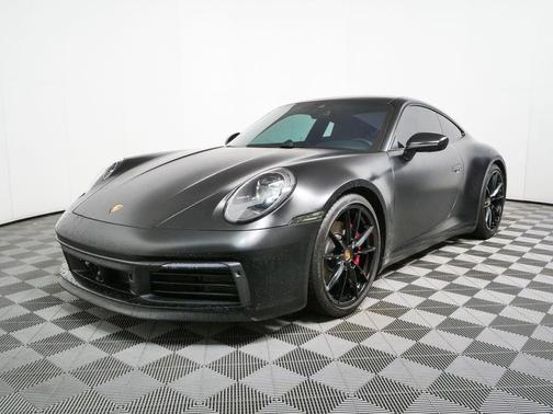 Black 2020 Porsche 911 Carrera 4S