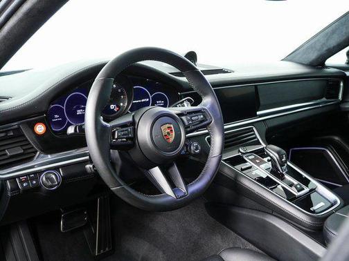 Aventurine Green Metallic 2023 Porsche Panamera GTS