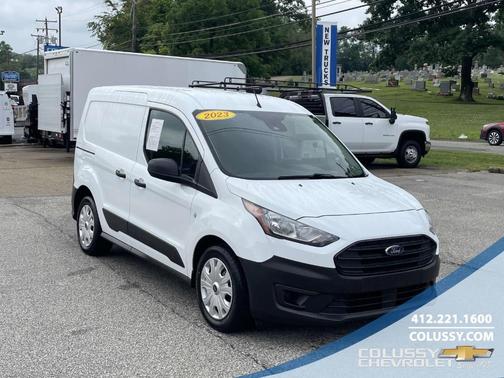 Frozen White 2023 Ford Transit Connect XL