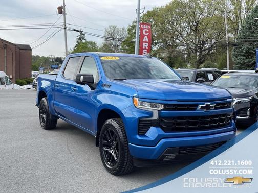 Glacier Blue 2023 Chevrolet Silverado 1500 RST