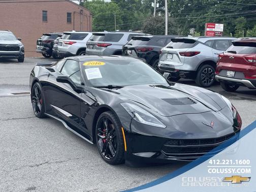 Black 2016 Chevrolet Corvette Stingray