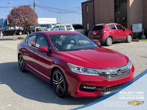 San Marino Red 2017 Honda Accord Sport SE