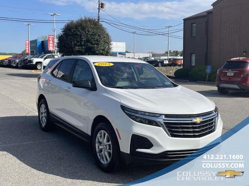 Summit White 2023 Chevrolet Equinox LS