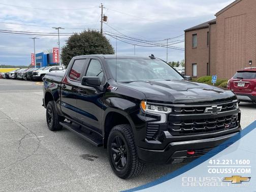 Black 2023 Chevrolet Silverado 1500 LT Trail Boss