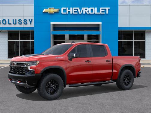 Red 2026 Chevrolet Silverado 1500 ZR2