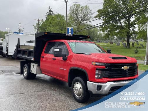Red 2025 Chevrolet Silverado 3500 WT