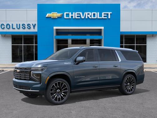Lakeshore Blue Metallic 2026 Chevrolet Suburban High Country