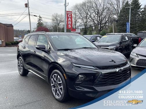 Black 2024 Chevrolet Blazer RS