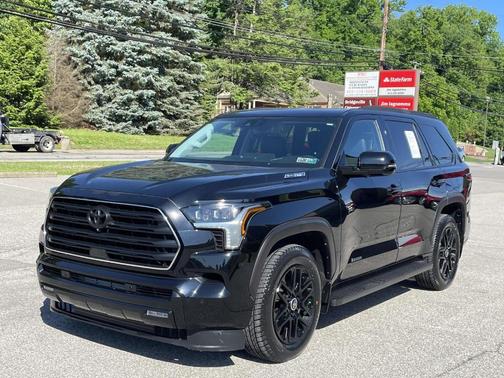 Midnight Black 2024 Toyota Sequoia Limited