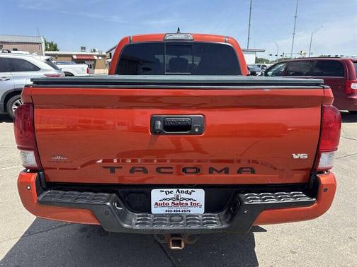 orange 2017 Toyota Tacoma TRD Off Road
