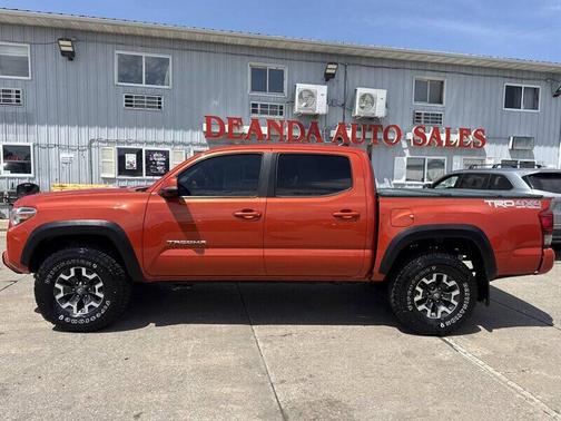 orange 2017 Toyota Tacoma TRD Off Road