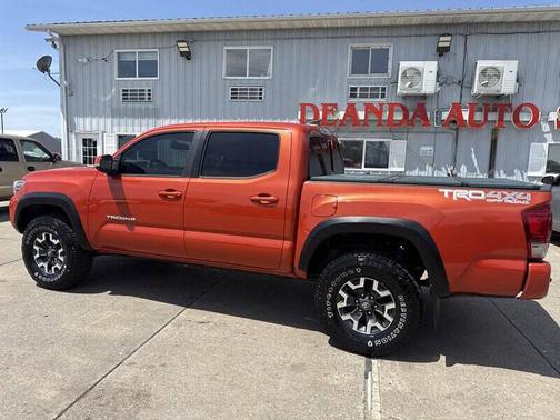 orange 2017 Toyota Tacoma TRD Off Road