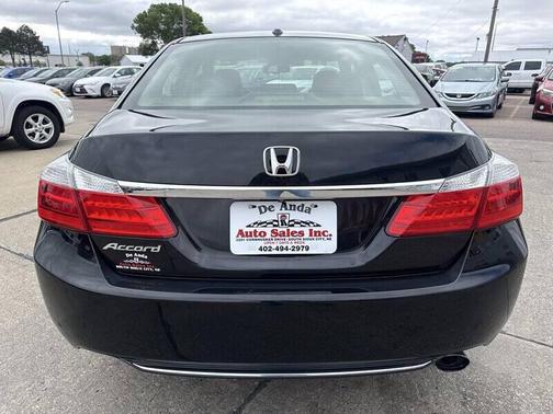BLACK 2014 Honda Accord EX