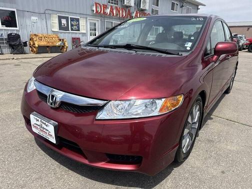 Red 2009 Honda Civic EX-L