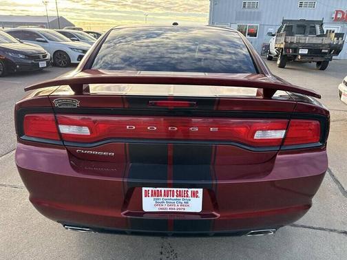 RED 2014 Dodge Charger SXT