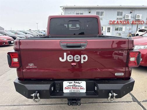 RED 2021 Jeep Gladiator Overland