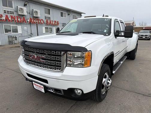 Summit White 2013 GMC Sierra 3500 Denali