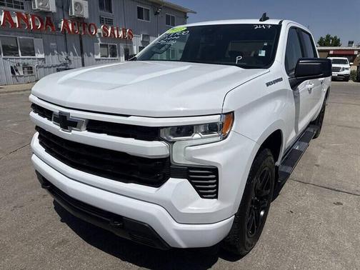 Summit White 2023 Chevrolet Silverado 1500 RST