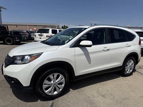 WHITE 2014 Honda CR-V EX