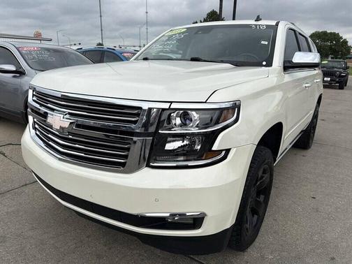 WHITE 2015 Chevrolet Tahoe LTZ