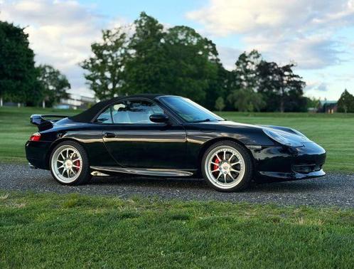 Black 1999 Porsche 911 Carrera 4 Cabriolet