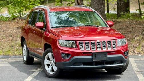 Red 2016 Jeep Compass Latitude