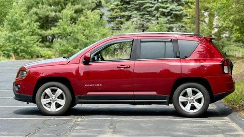 Red 2016 Jeep Compass Latitude