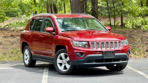 Red 2016 Jeep Compass Latitude