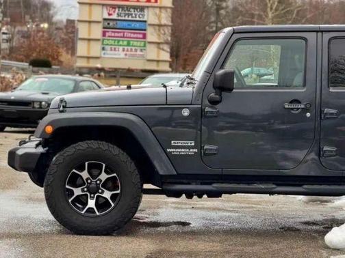 Black 2010 Jeep Wrangler Unlimited Sport