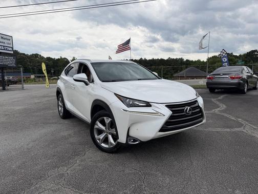 White 2017 Lexus NX 200t Base