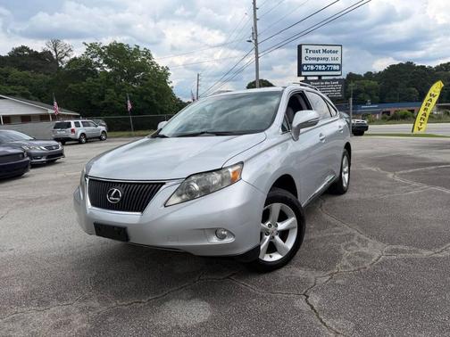Silver 2011 Lexus RX 350 Base