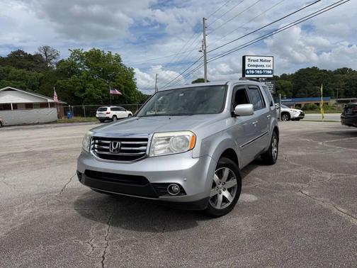 Alabaster Silver Metallic 2013 Honda Pilot Touring