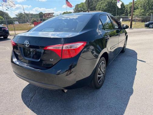 Black 2017 Toyota Corolla LE