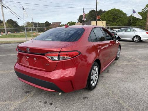 Red 2020 Toyota Corolla LE