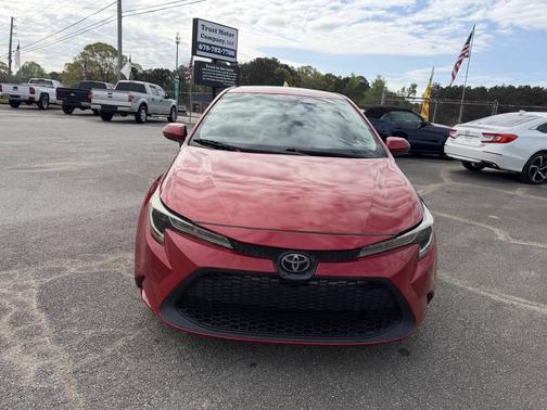Red 2020 Toyota Corolla LE