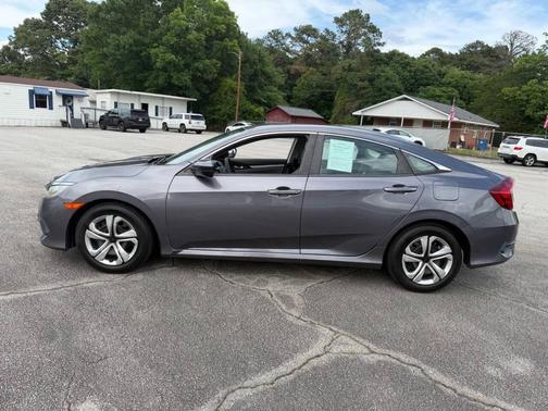 Gray 2017 Honda Civic LX