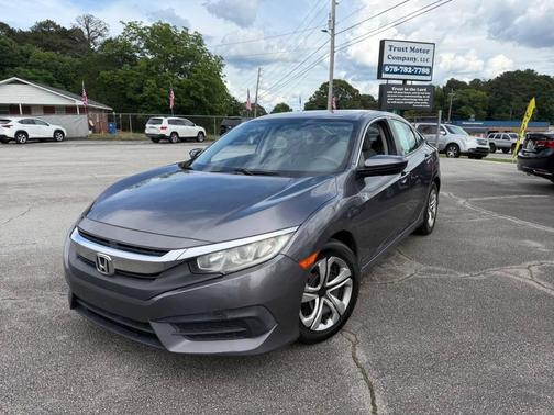 Gray 2017 Honda Civic LX