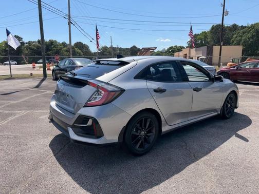 Silver 2020 Honda Civic EX