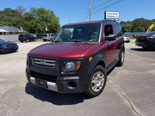 Tango Red Pearl 2008 Honda Element LX AWD 4dr SUV 5A