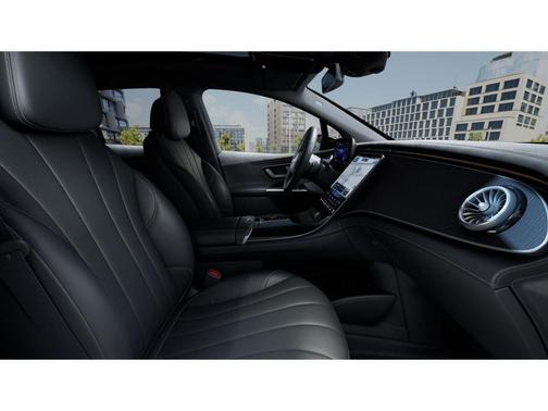 Obsidian Black Metallic 2026 Mercedes-Benz EQE 320+ 320+ SUV