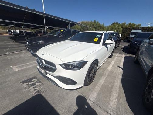 Polar White 2024 Mercedes-Benz C-Class C 300