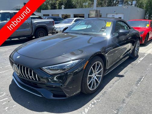 Obsidian Black Metallic 2023 Mercedes-Benz AMG SL 43 Base