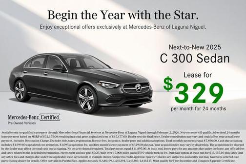 2026 Mercedes-Benz C-Class C 300 4MATIC