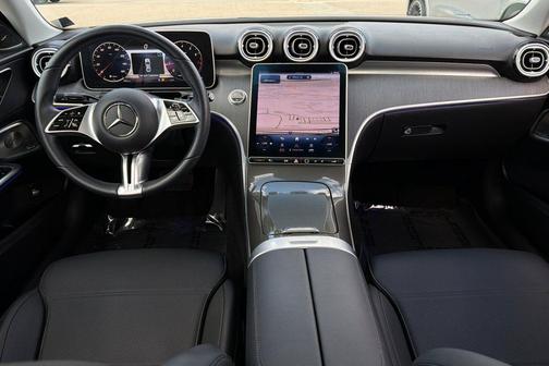 Polar White 2023 Mercedes-Benz C-Class Sedan