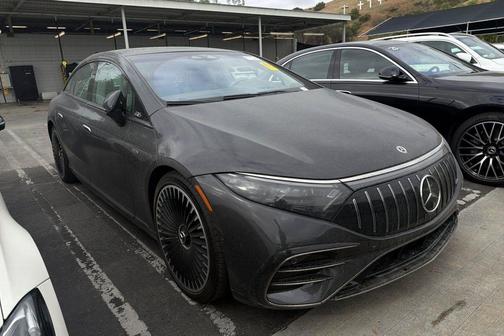Graphite Grey Metallic 2023 Mercedes-Benz AMG EQS 4MATIC+