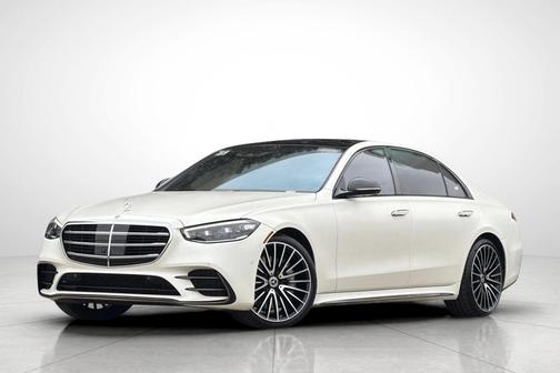 MANUFAKTUR Cashmere White Magno 2023 Mercedes-Benz S-Class 4MATIC