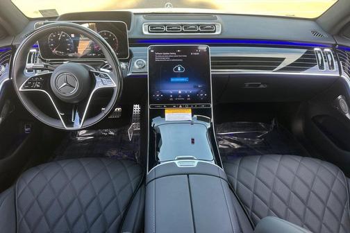 MANUFAKTUR Moonlight White Metallic 2026 Mercedes-Benz S-Class 4MATIC